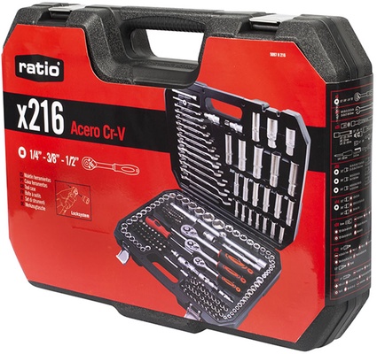 Malet�n 216 Herramientas Ratio